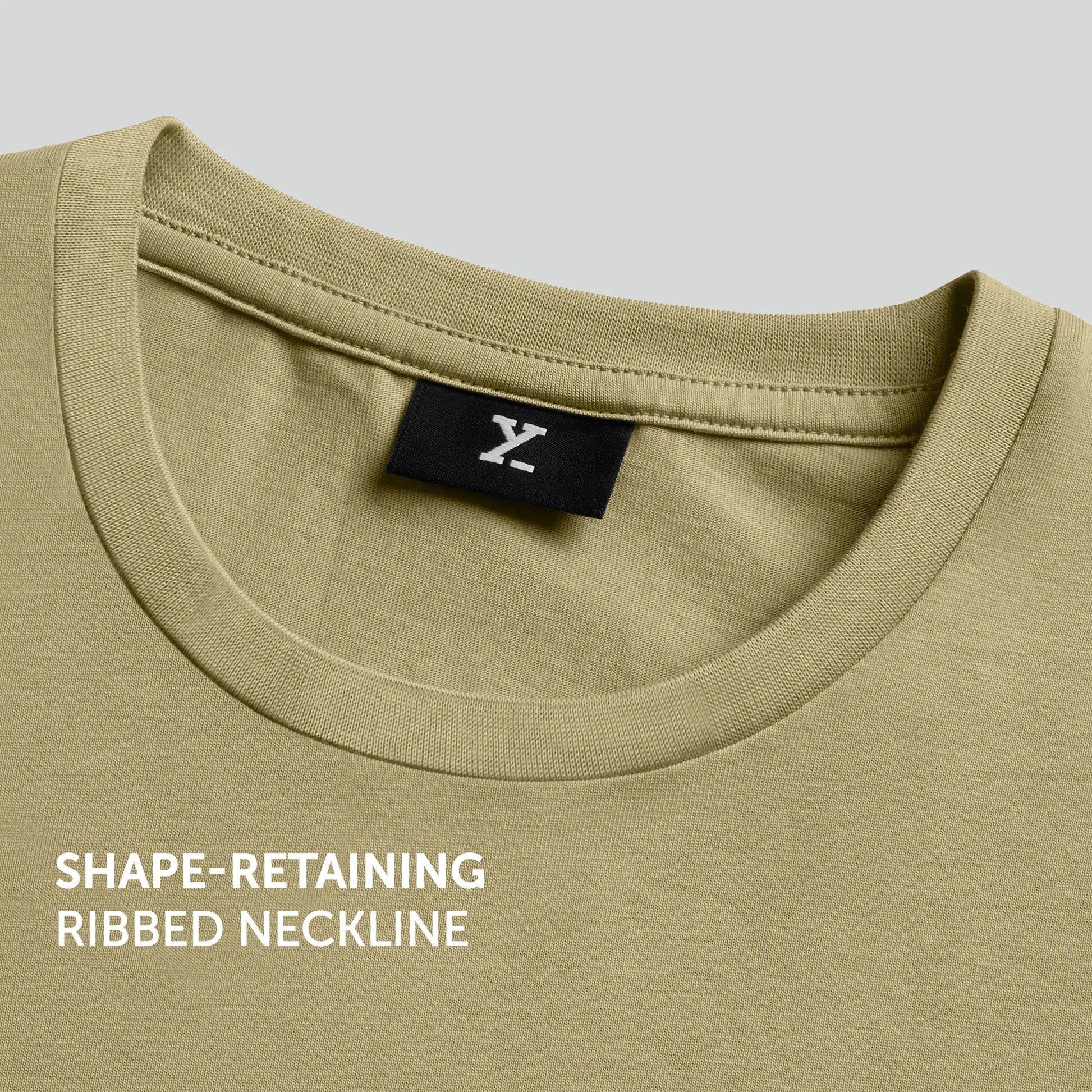 Iconique Supima Cotton T-shirt Moss Brown