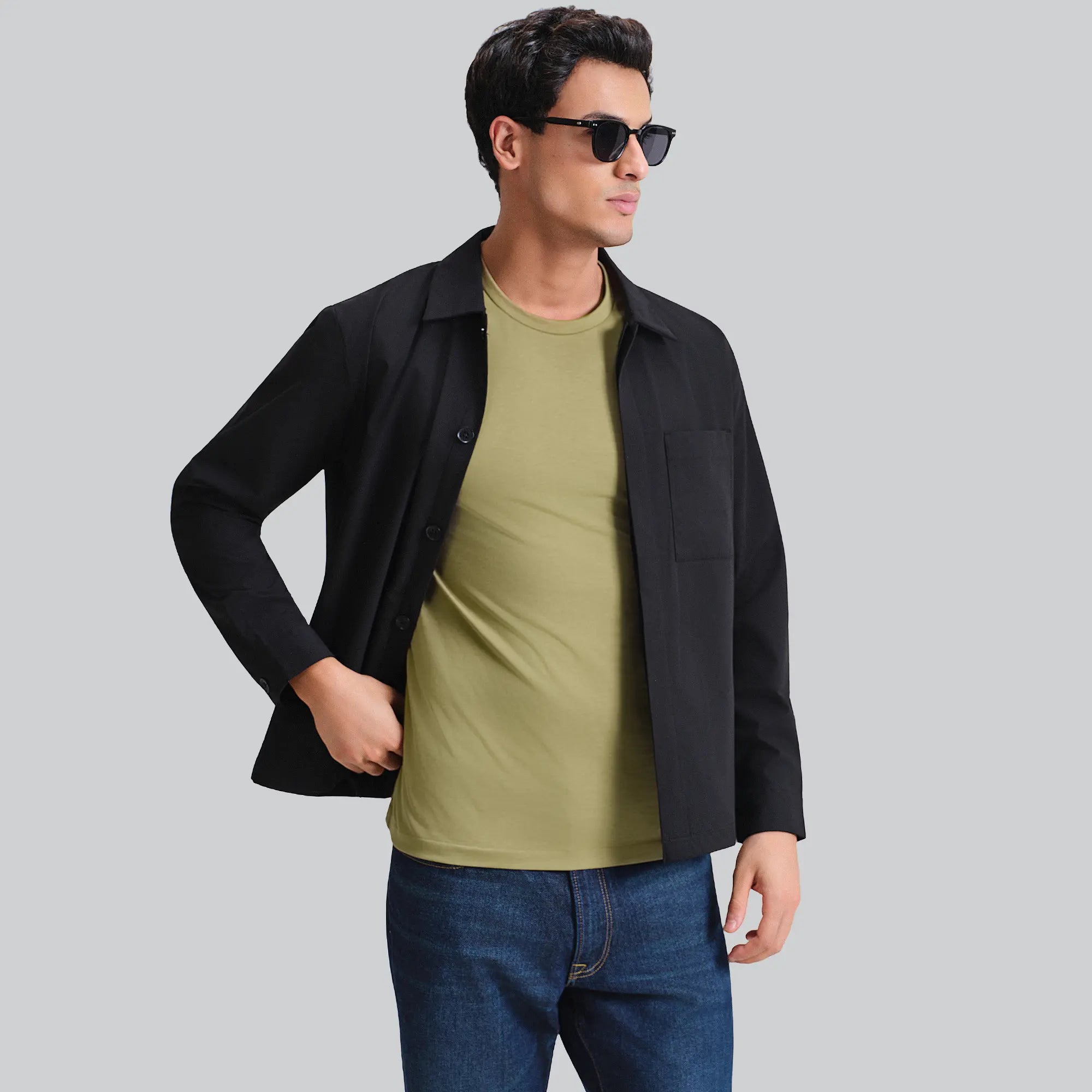 Iconique Supima Cotton T-shirt Moss Brown