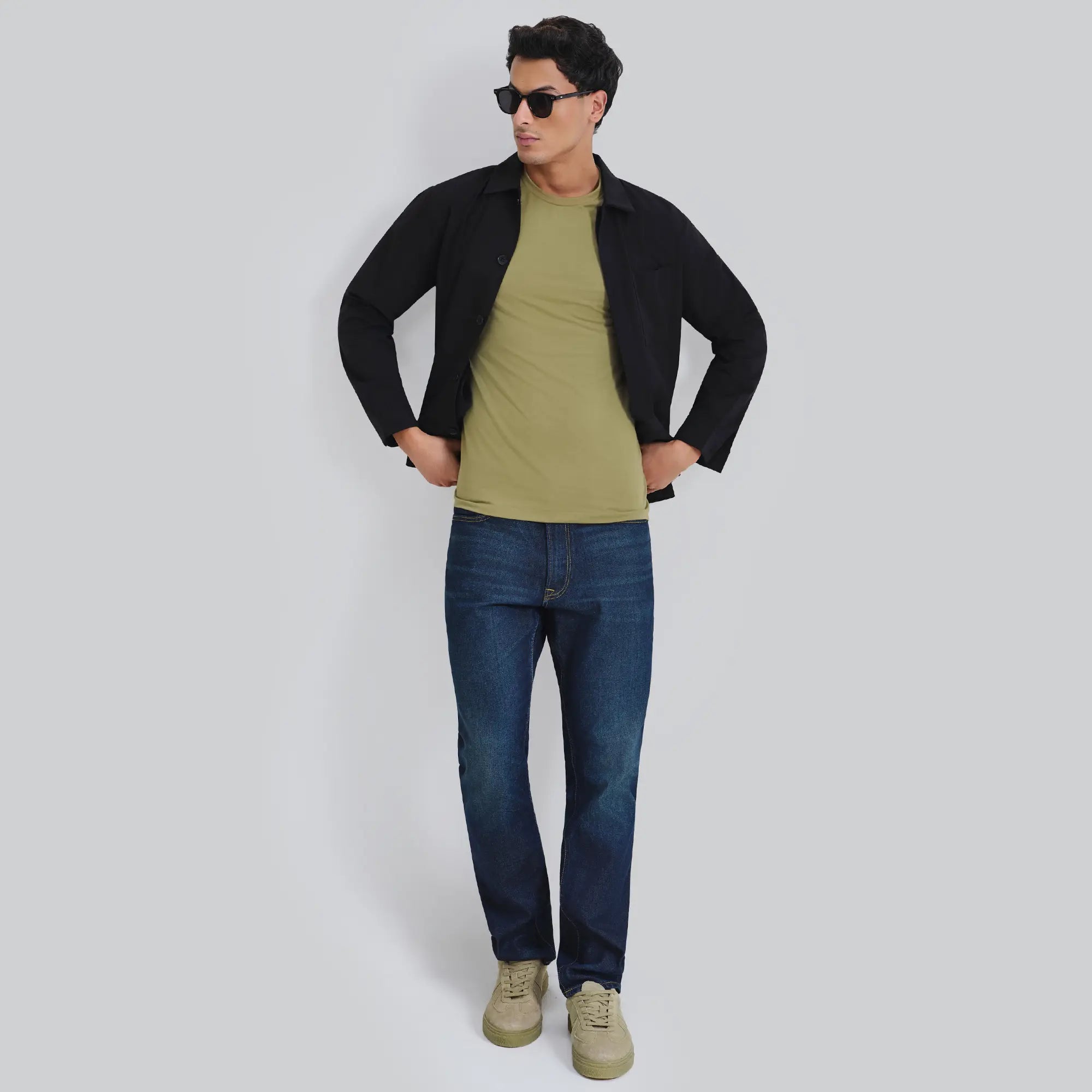 Iconique Supima Cotton T-shirt Moss Brown