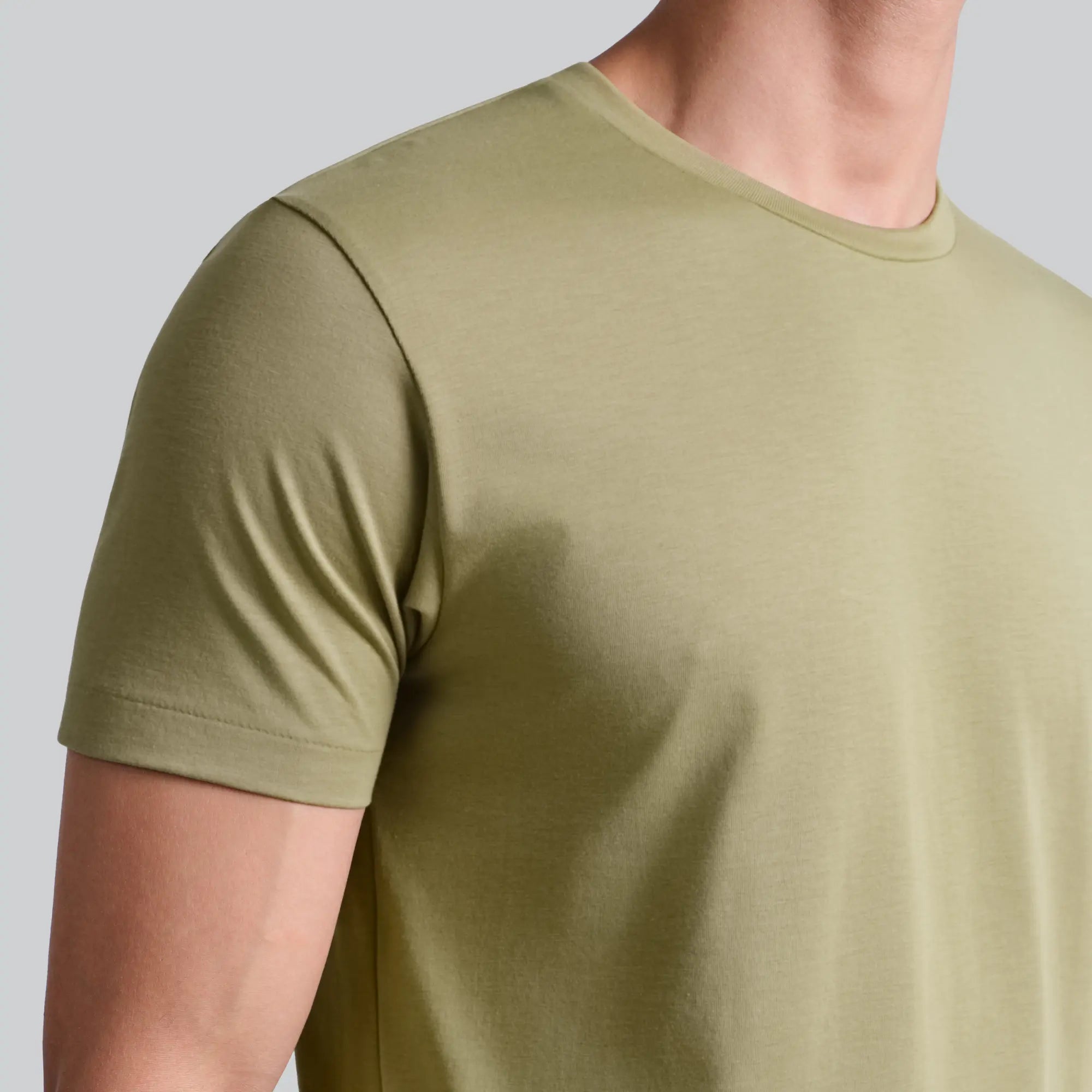 Iconique Supima Cotton T-shirt Moss Brown