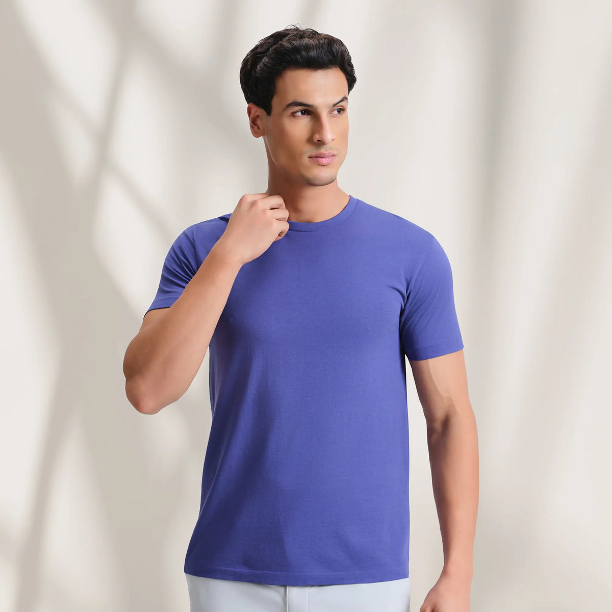 Iconique Supima Cotton T-shirt Denim Blue
