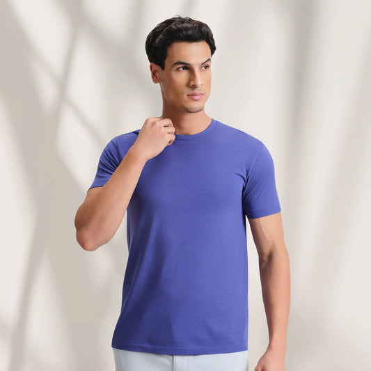 Iconique Supima Cotton T-shirt Denim Blue