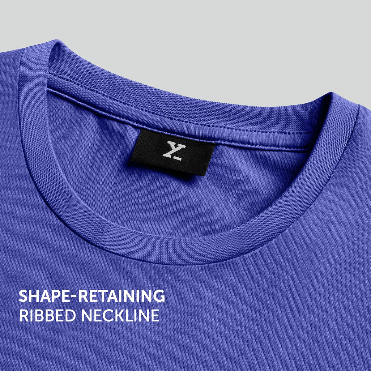 Iconique Supima Cotton T-shirt Denim Blue