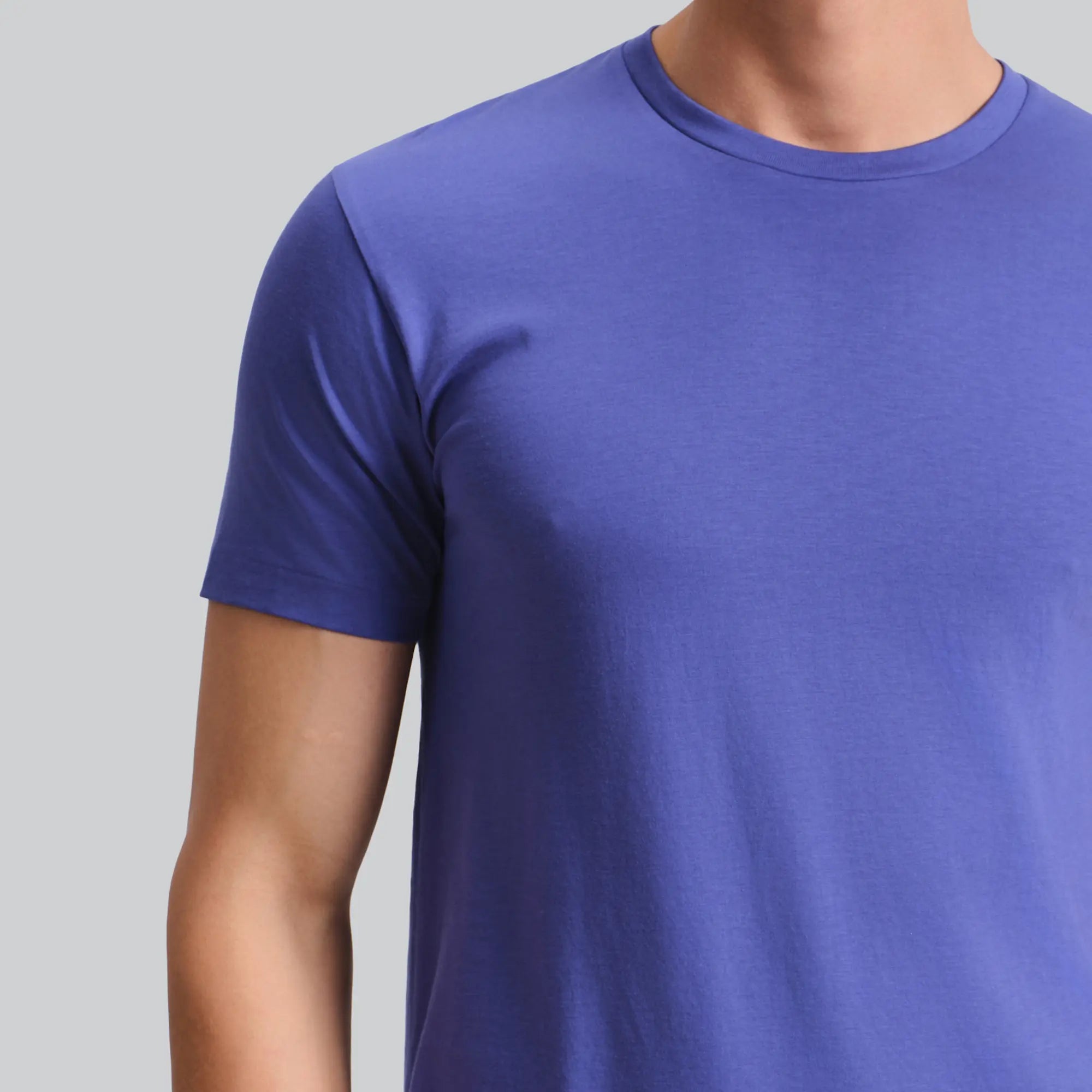 Iconique Supima Cotton T-shirt Denim Blue