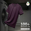 Iconique Supima Cotton T-shirt Plum Wine