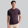 Iconique Supima Cotton T-shirt Plum Wine