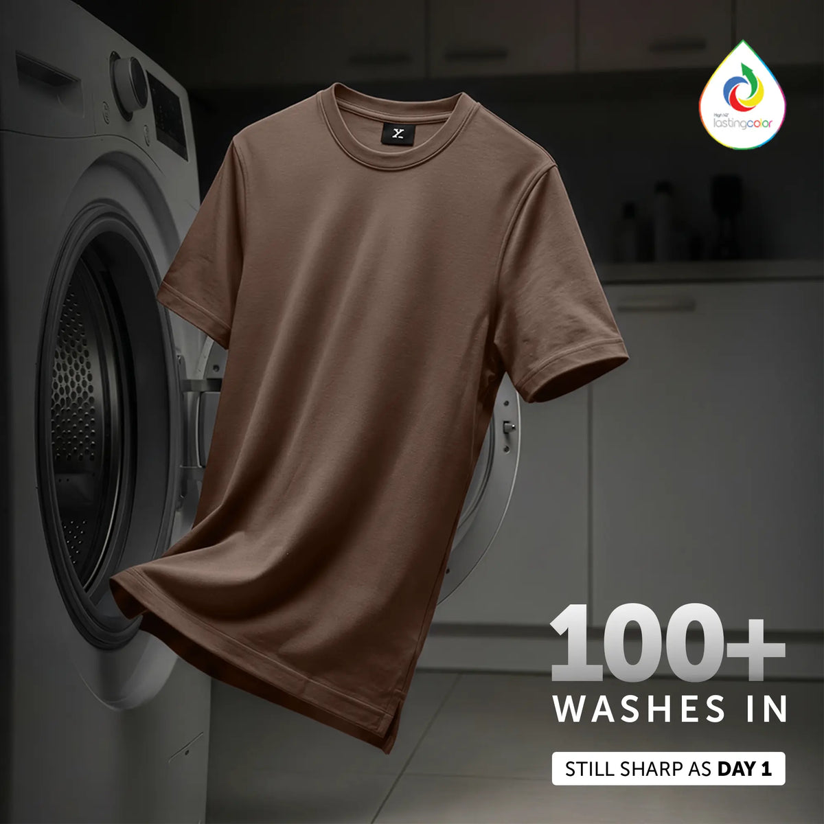 Iconique Supima Cotton T-shirt Espresso Brown