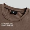 Iconique Supima Cotton T-shirt Espresso Brown