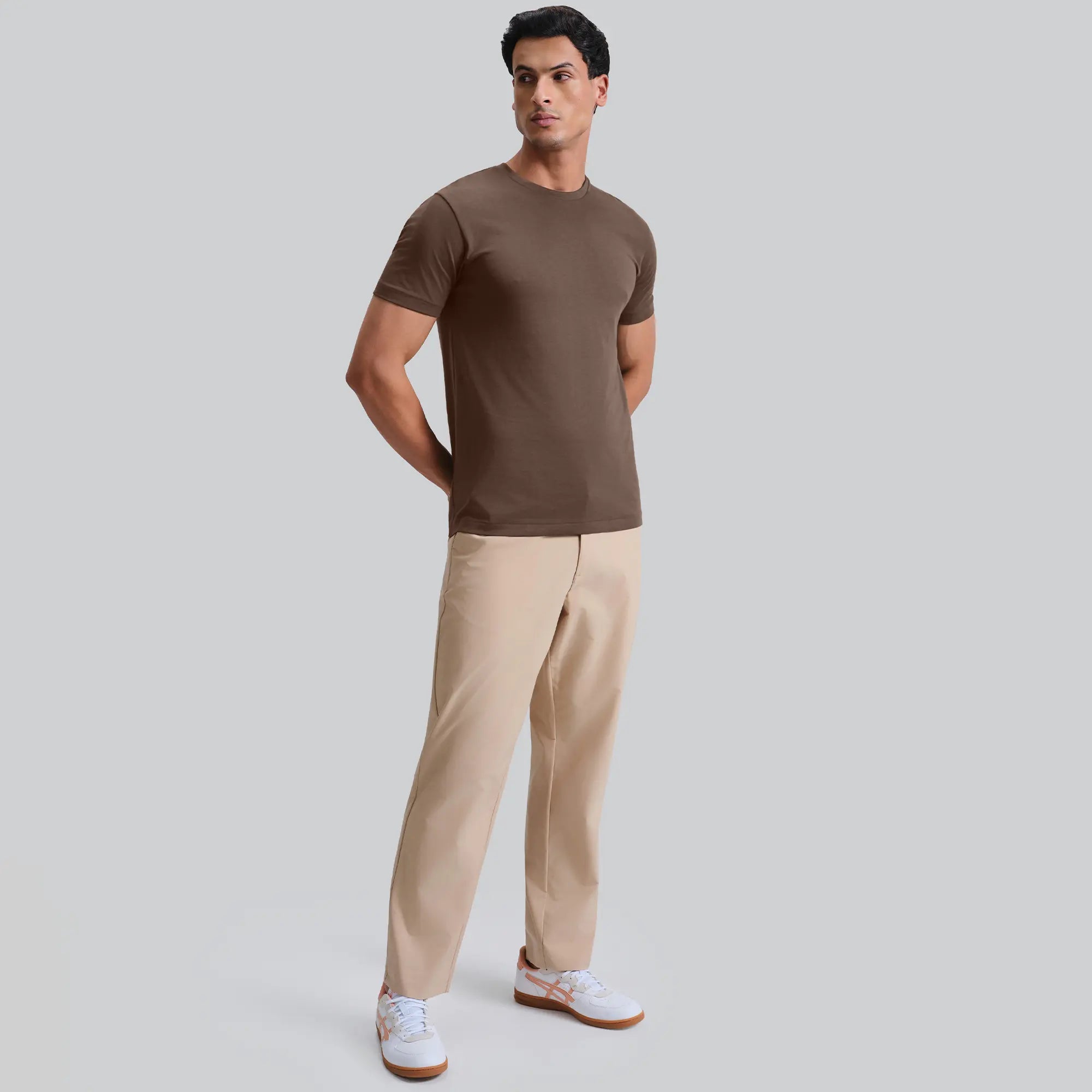 Iconique Supima Cotton T-shirt Espresso Brown