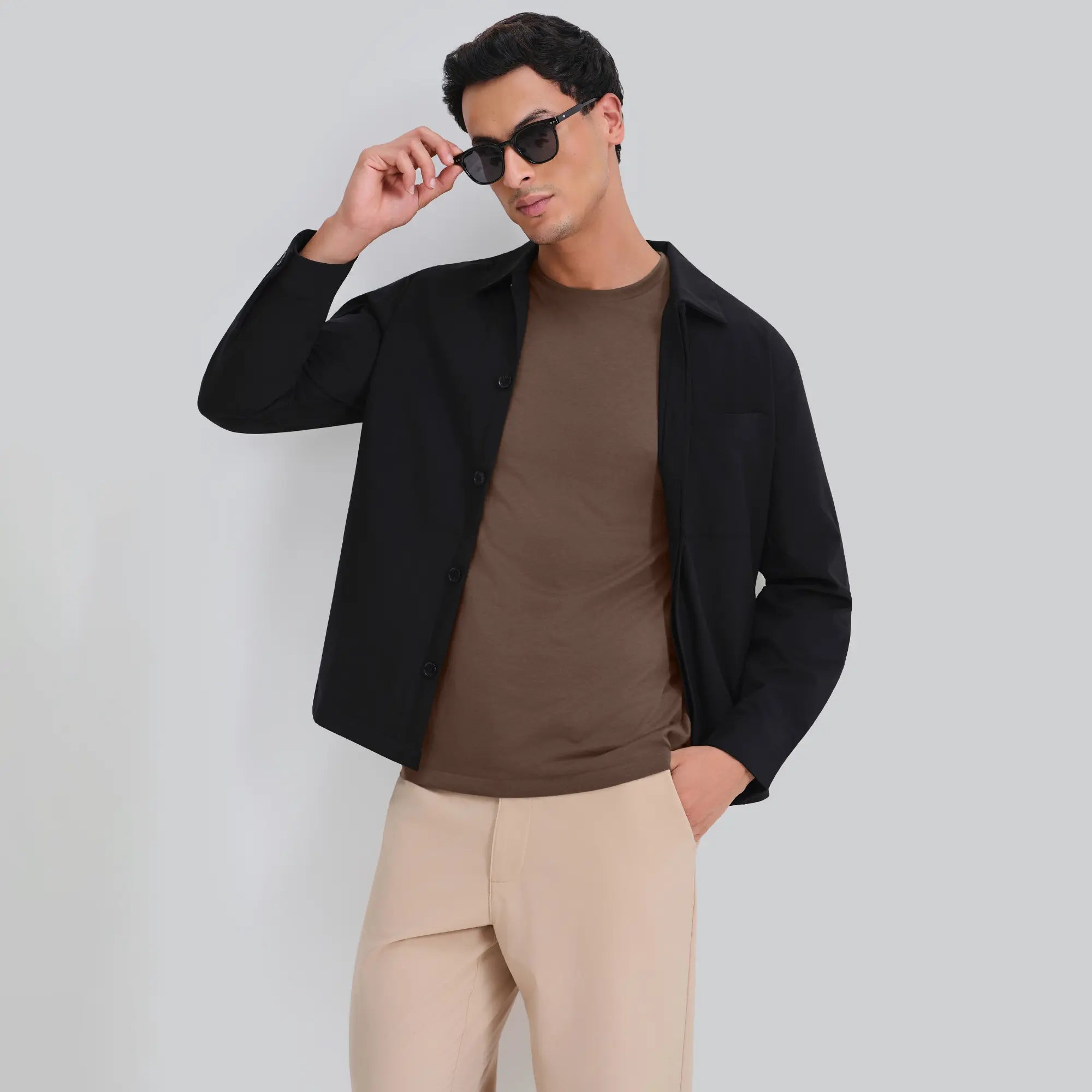 Iconique Supima Cotton T-shirt Espresso Brown