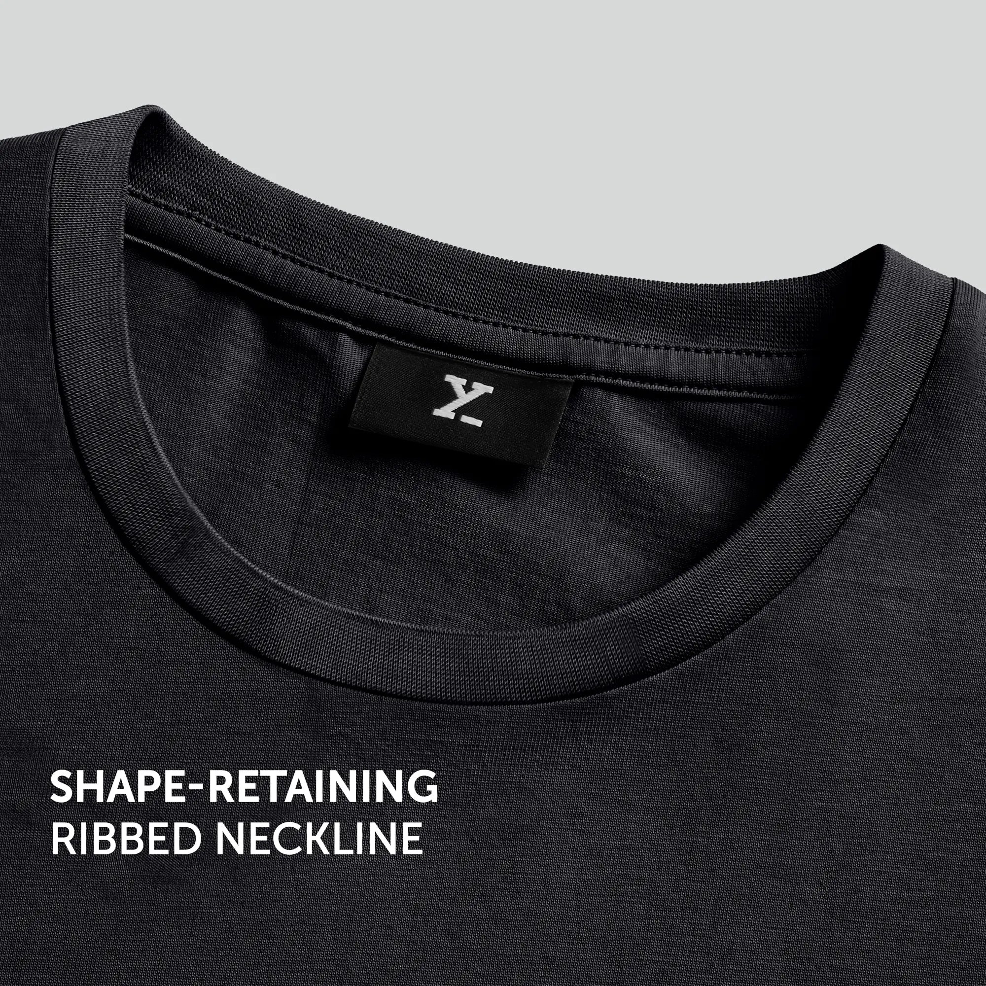 Iconique Supima Cotton T-shirt Pitch Black