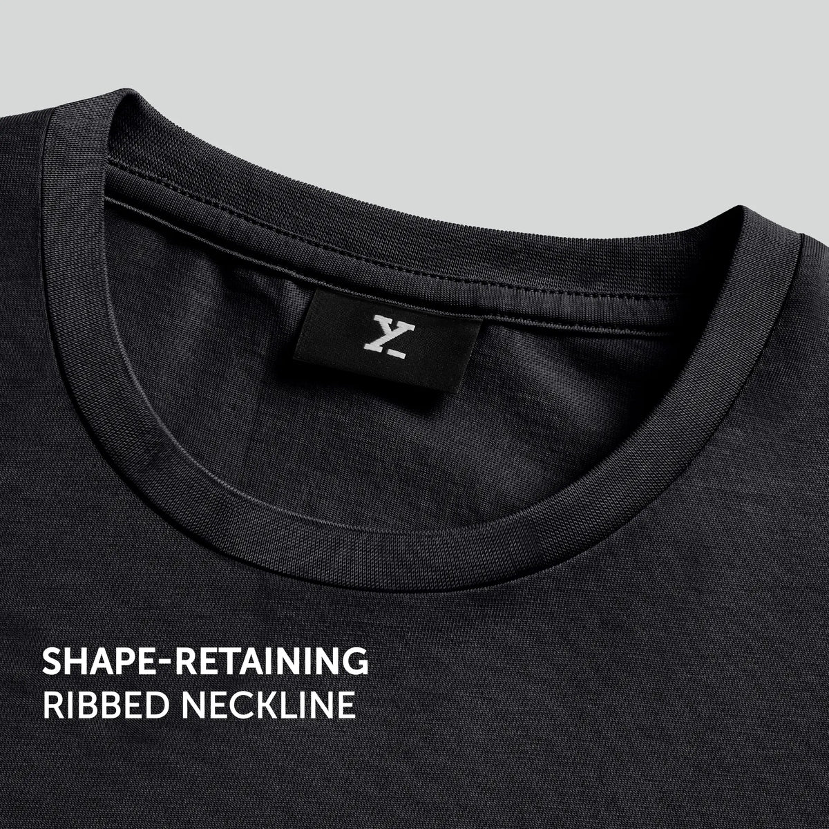 Iconique Supima Cotton T-shirt Pitch Black