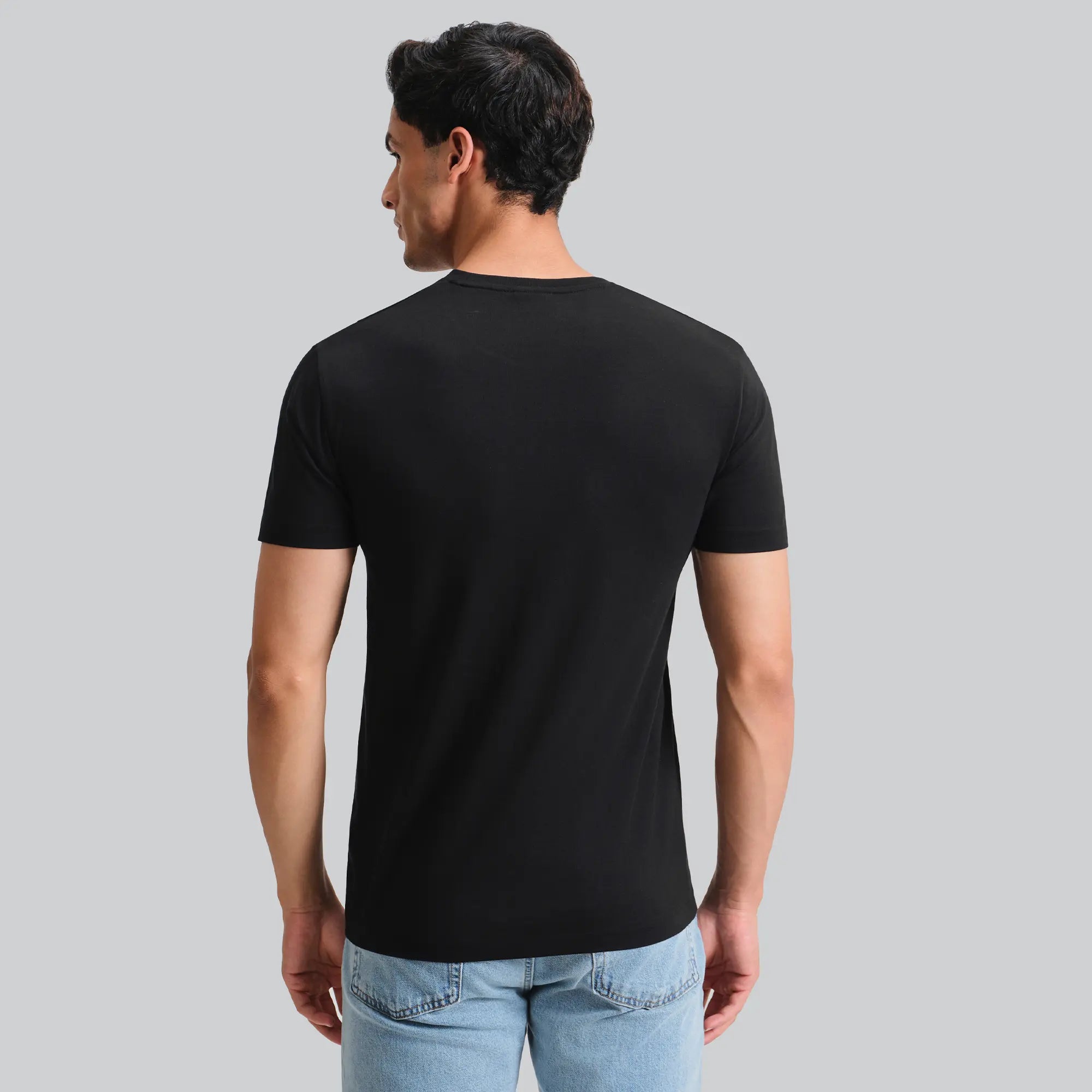 Iconique Supima Cotton T-shirt Pitch Black