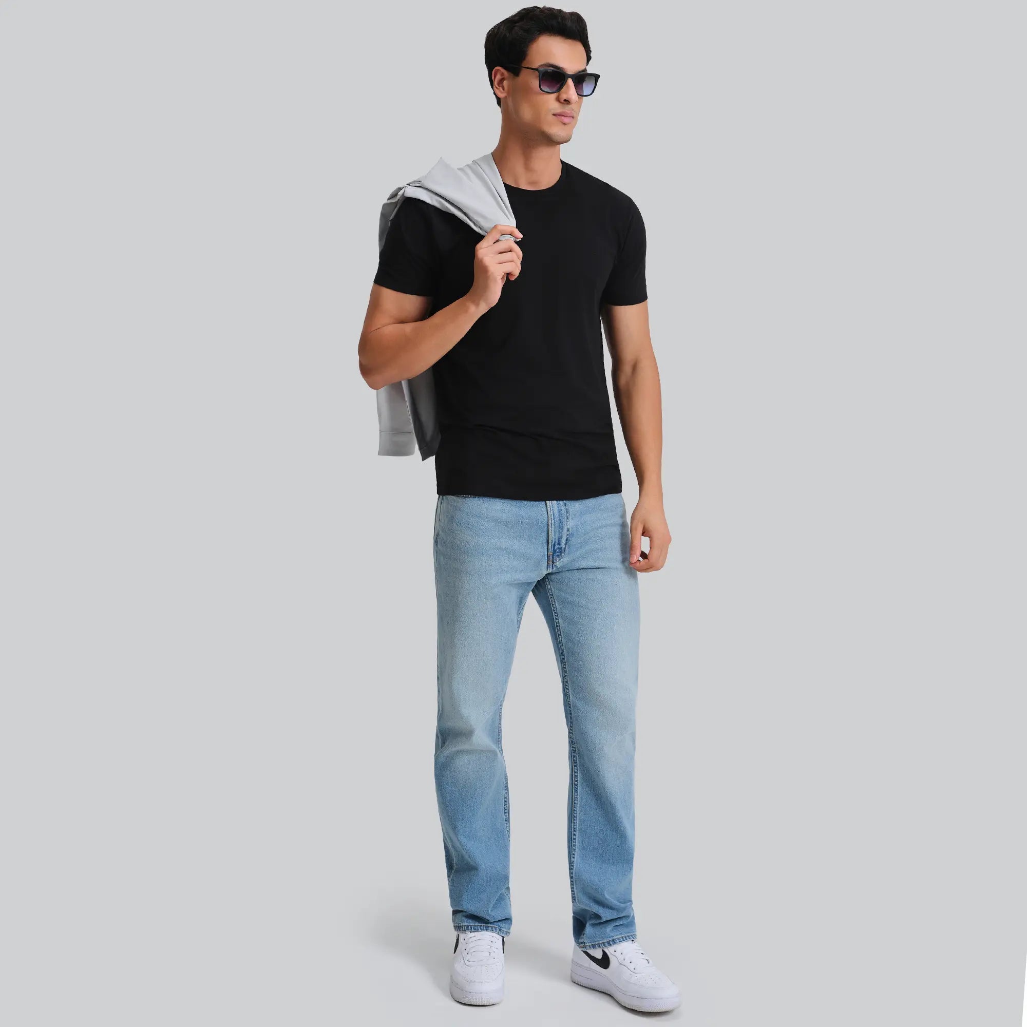 Iconique Supima Cotton T-shirt Pitch Black