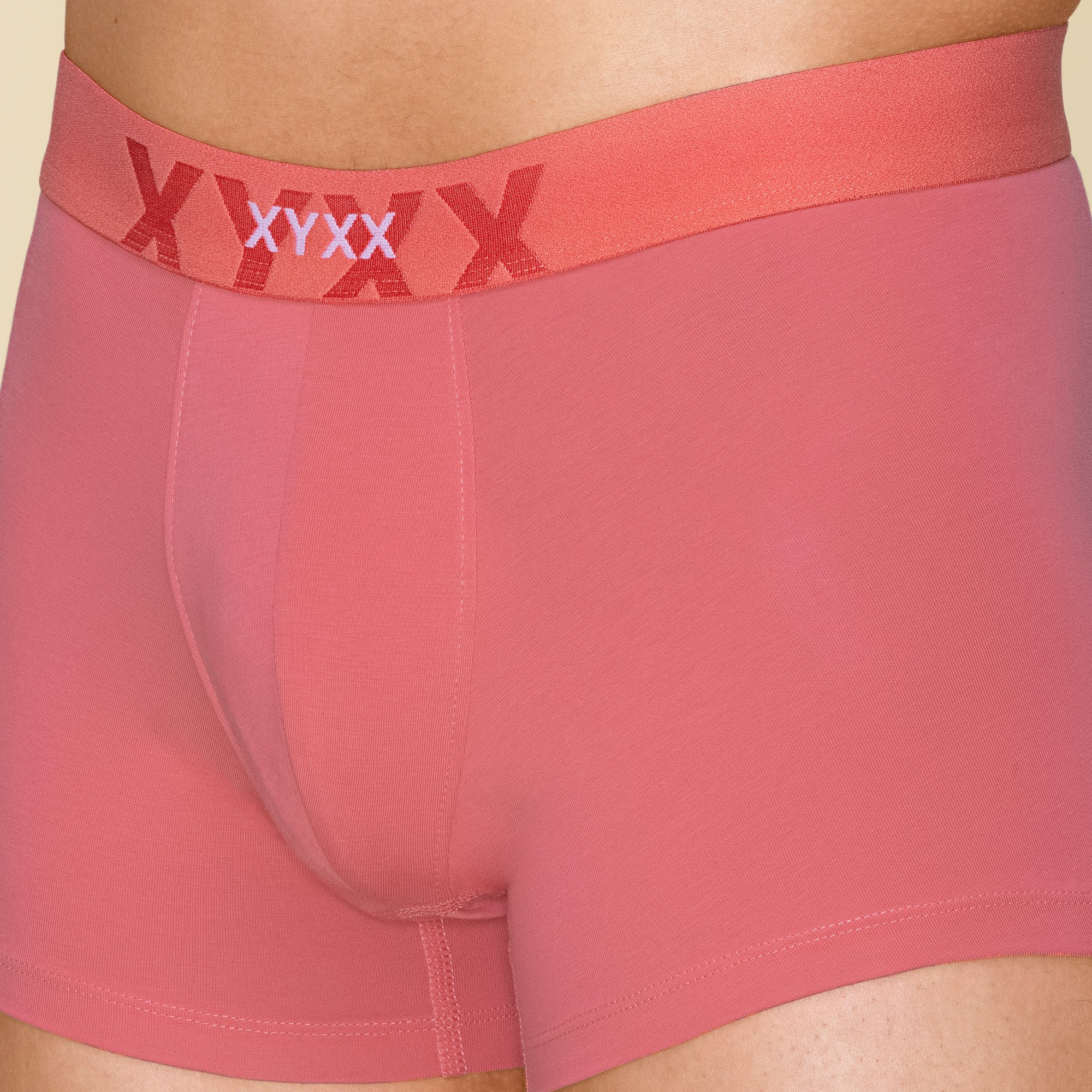 Element Cotton Stretch Trunks For Men Pink Punch -  XYXX Mens Apparels