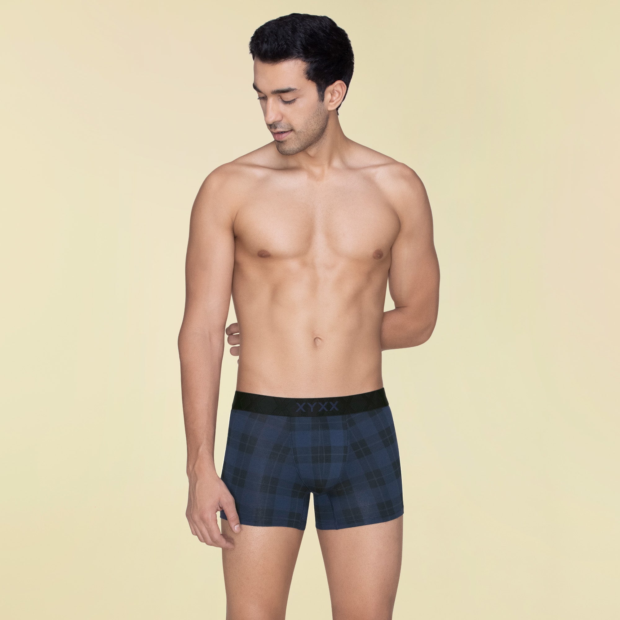 Buy Men's Boxer Shorts Underwear Comfort Soft Cotton Boxer Briefs Double  Pouches Trunks 3 Pack , S-XL Online at desertcartINDIA