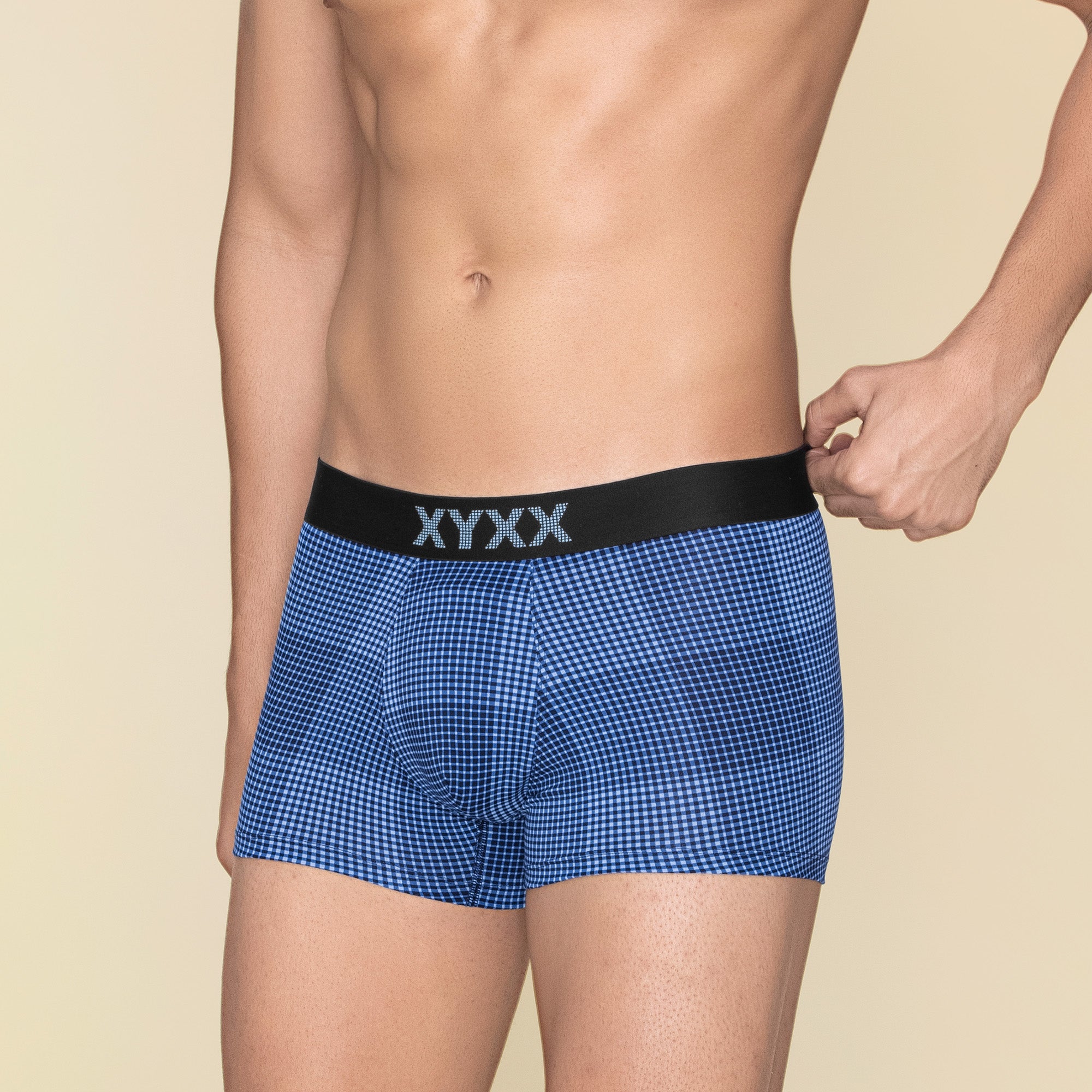 Blox Modal Trunks For Men Azure Blue -  XYXX Mens Apparels