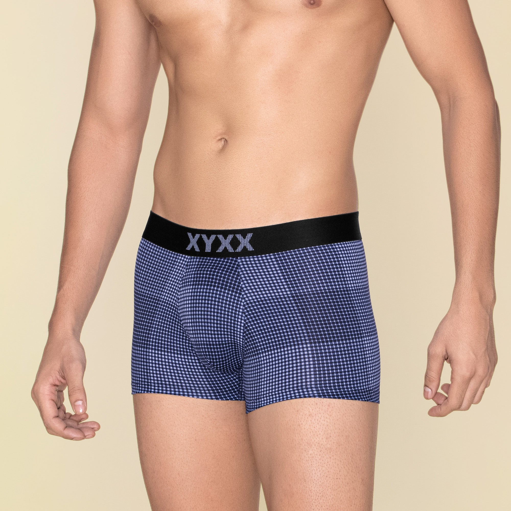 Blox Modal Trunks For Men Plum Blue -  XYXX Mens Apparels