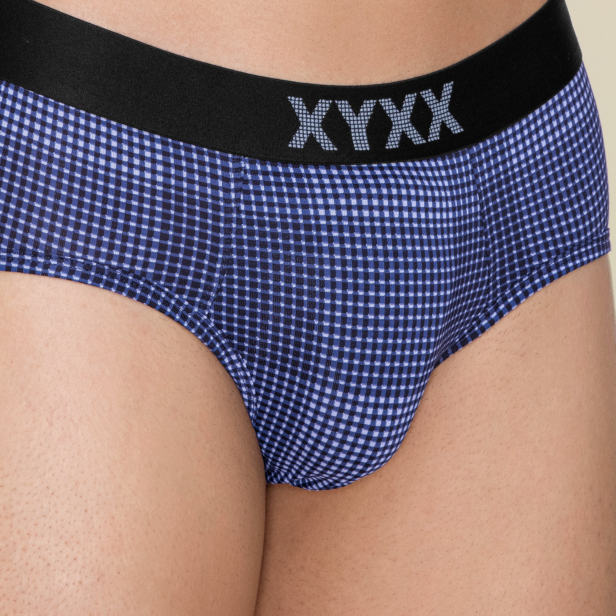 Blox Modal Briefs For Men Plum Blue -  XYXX Mens Apparels