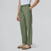 Zen Cotton Easy Pants Olive Green