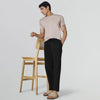 Zen Cotton Easy Pants Pitch Black