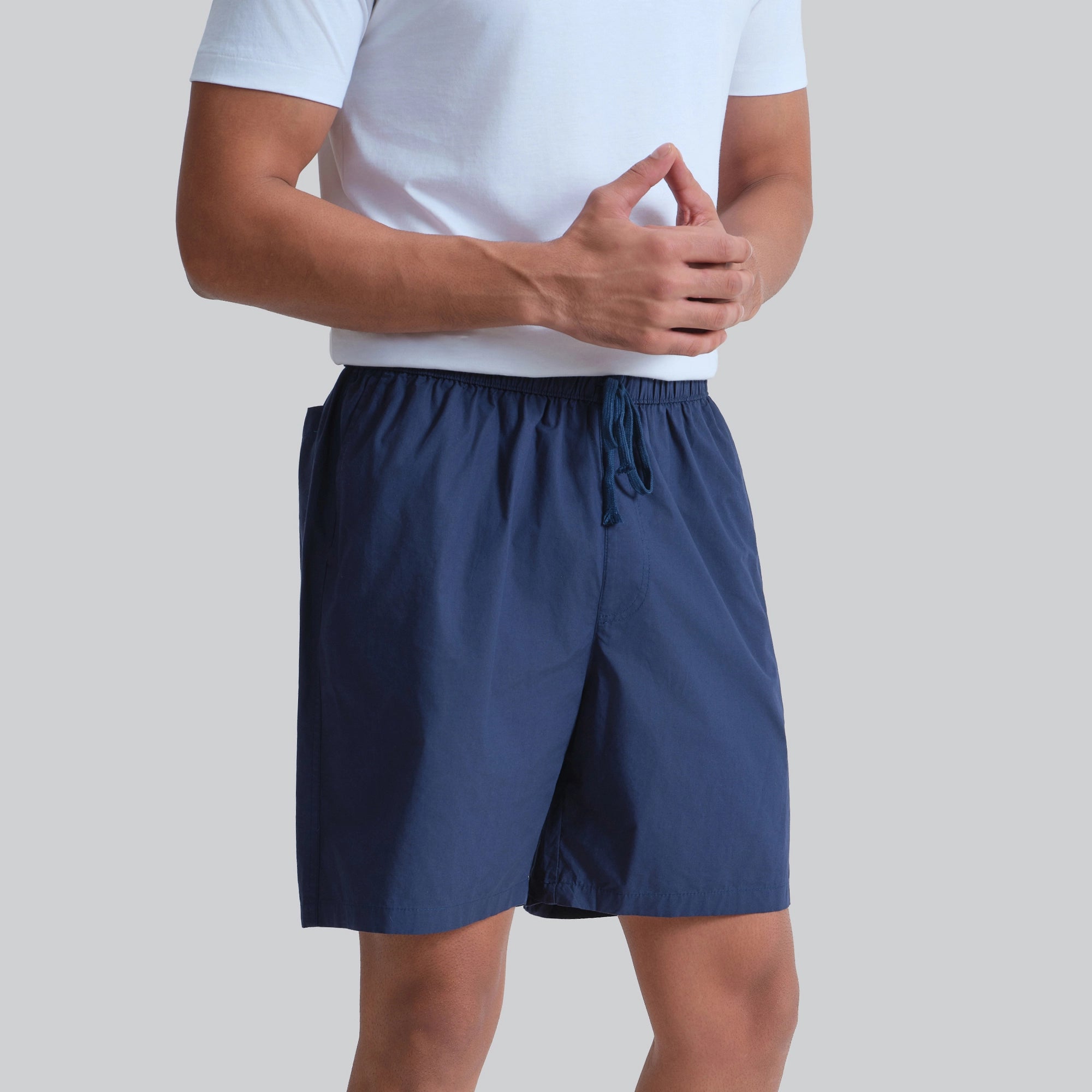 Zen Cotton Easy Shorts Midnight Blue