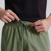 Zen Cotton Easy Shorts Olive Green