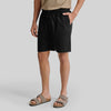 Zen Cotton Easy Shorts Pitch Black