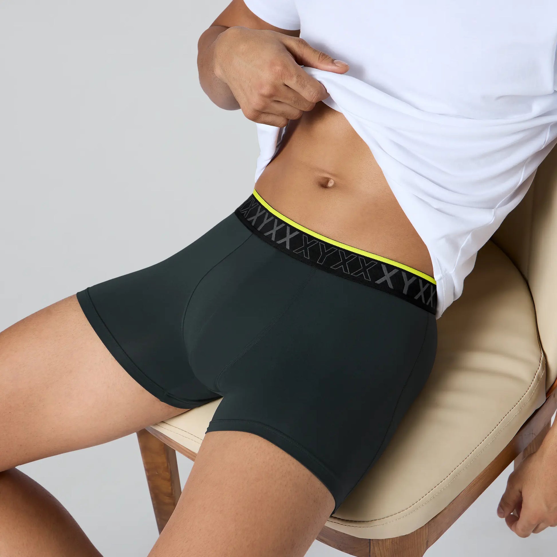 Zest Tactel Trunks Storm Grey