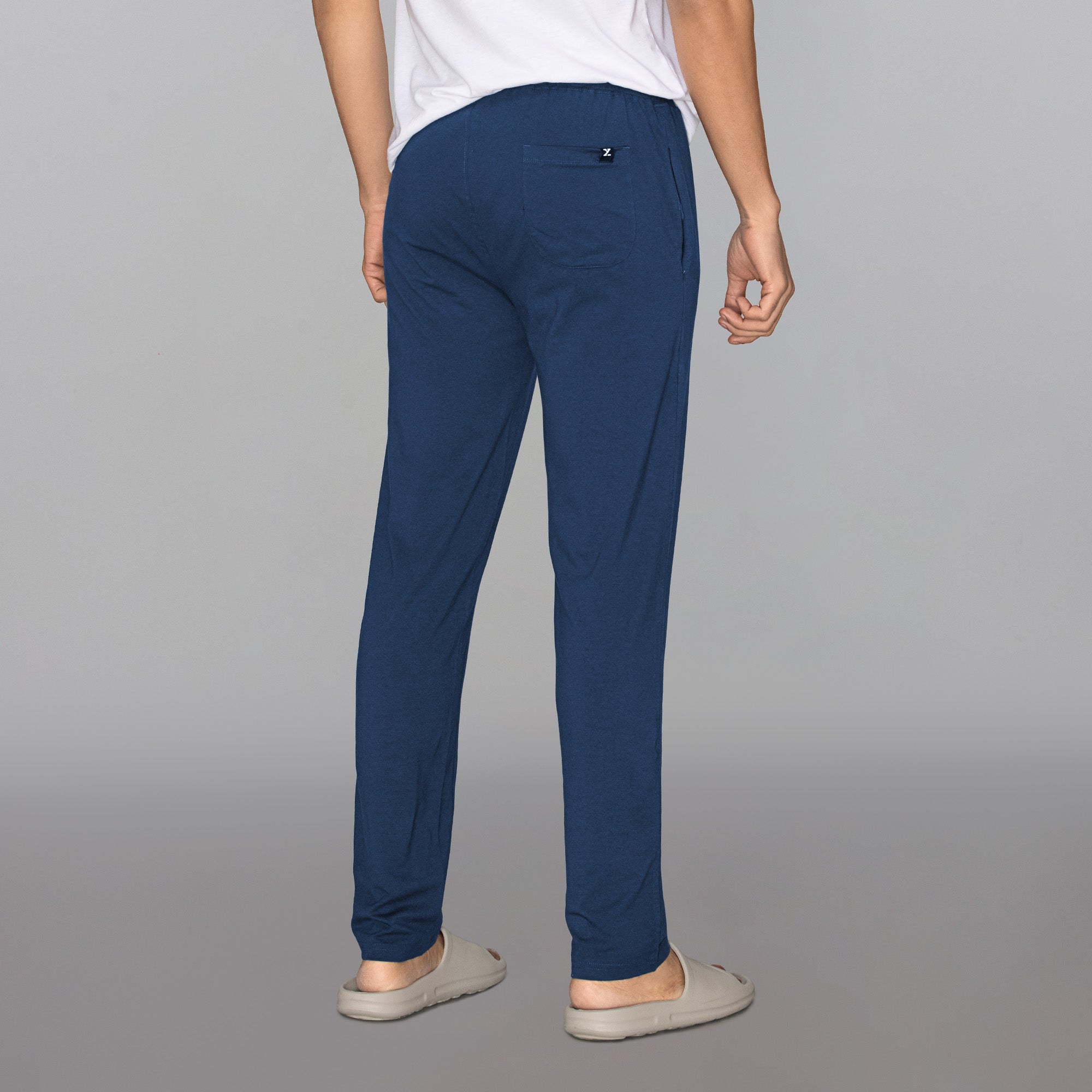 Unisex Adult 100% Cotton Faux Denim Jeans Lounge Pants With Drawstring  Waist - Large - Walmart.com