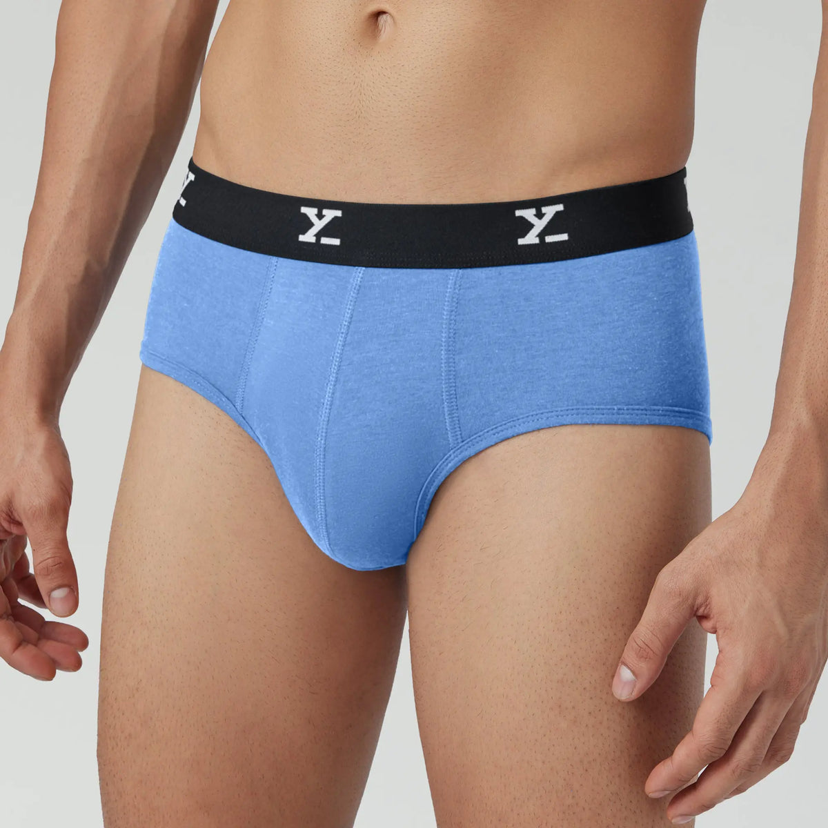 Ace Medley Modal Briefs Icy Blue - XYXX Crew