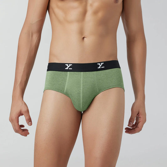 Classic Medley Briefs Olive Green - XYXX Crew