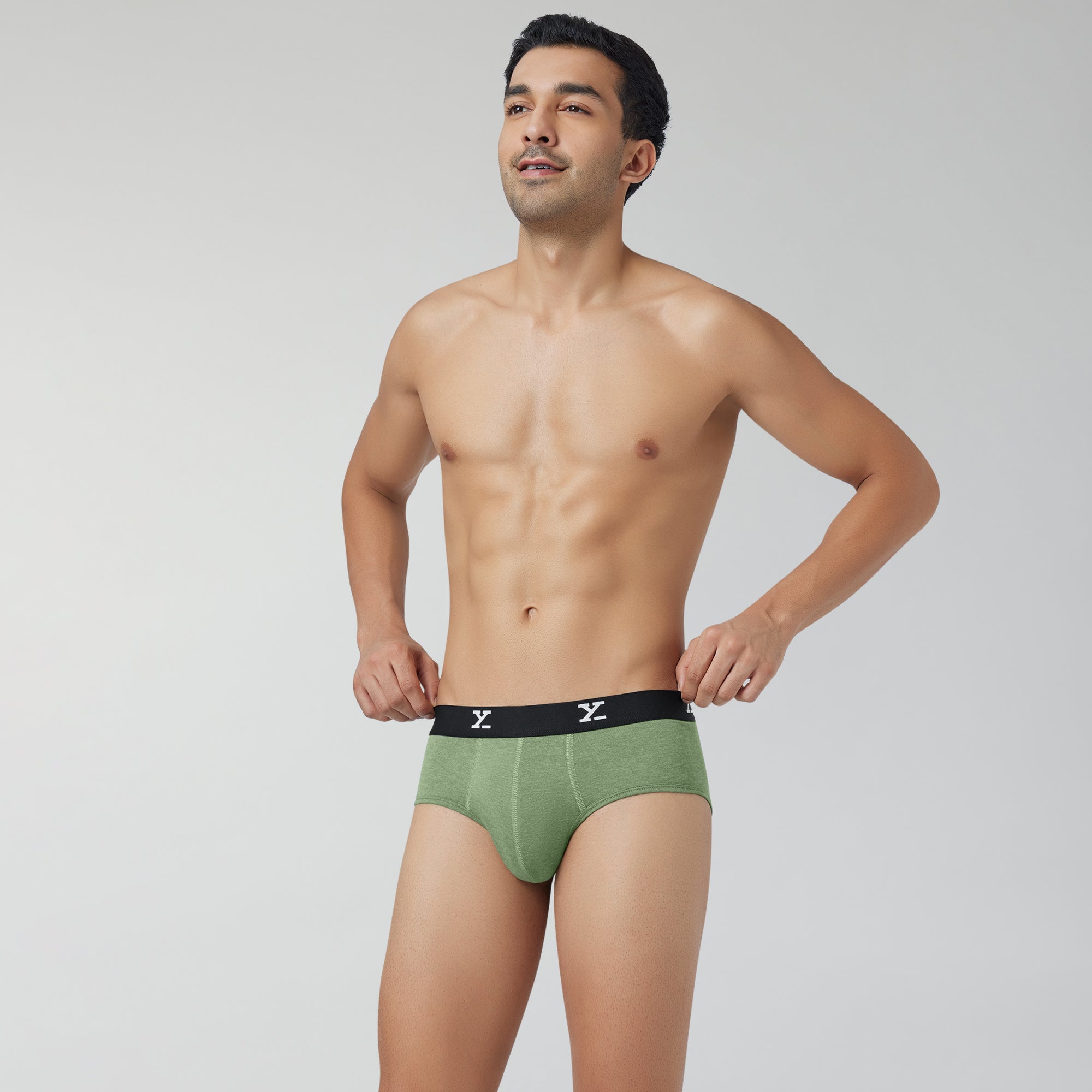 Classic Medley Briefs Olive Green