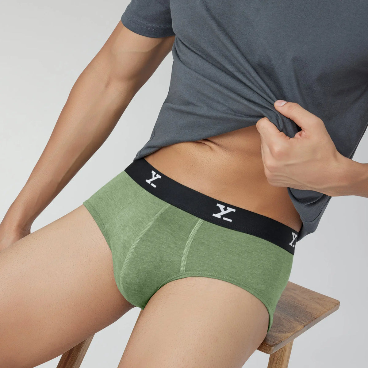 Classic Medley Briefs Olive Green - XYXX Crew