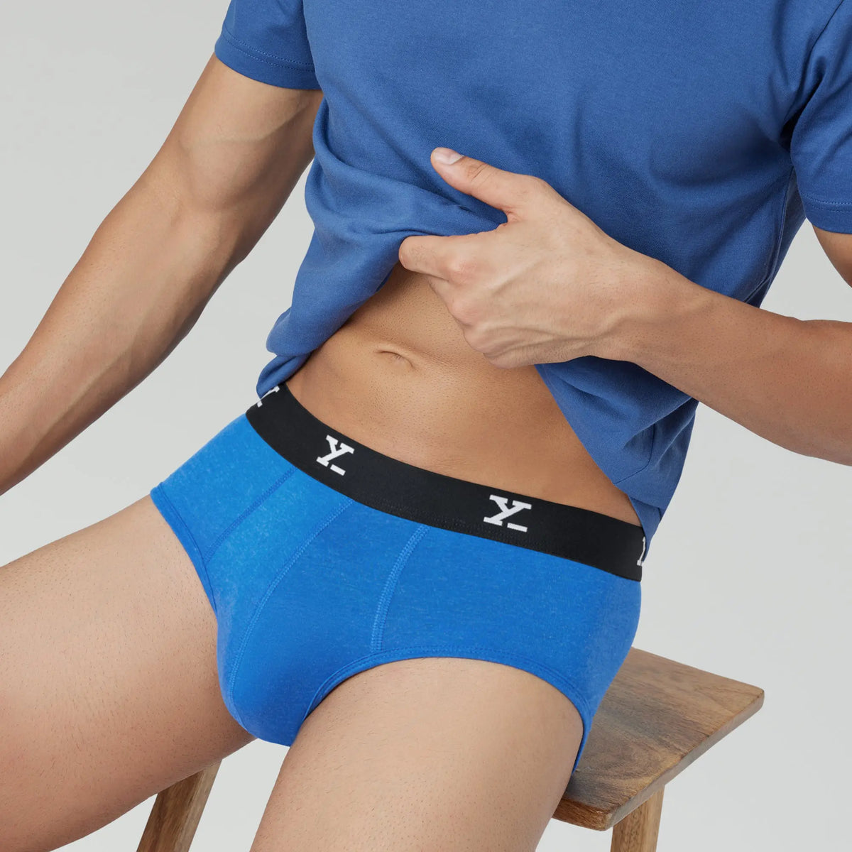 Ace Medley Modal Briefs Olympic Blue - XYXX Crew