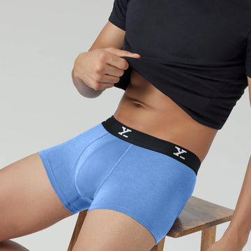 Ace Medley Modal Trunks Icy Blue - XYXX Crew