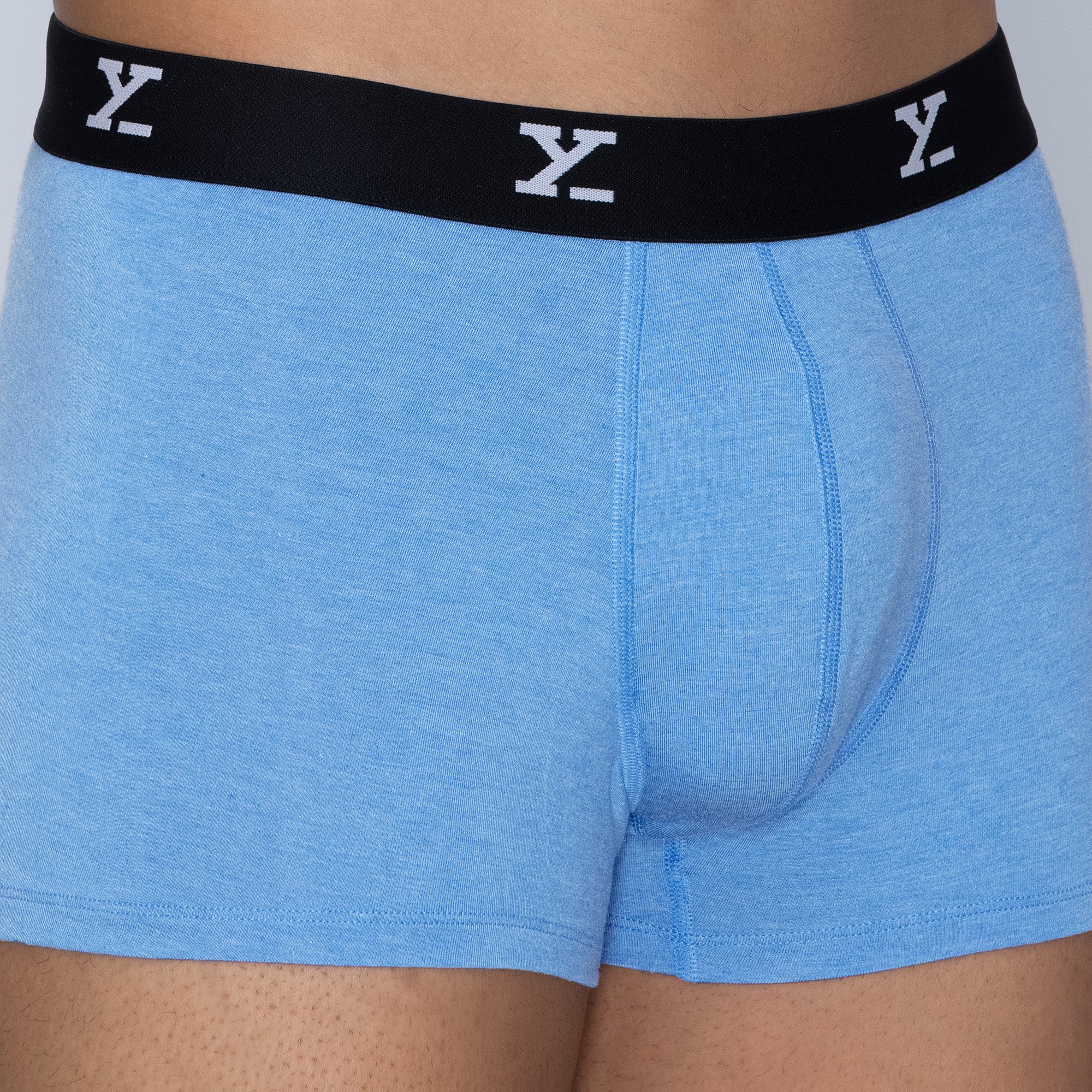 Ace Medley Modal Trunks For Men Icy Blue Icy Blue -  XYXX Mens Apparels