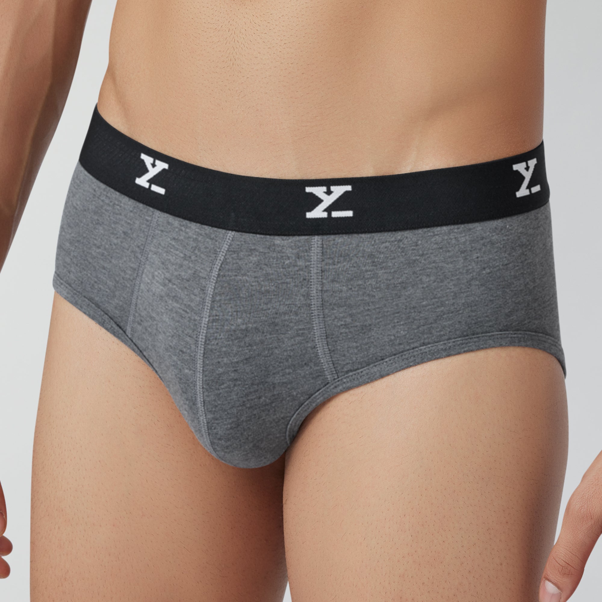 Ace Medley Modal Briefs Icy Grey