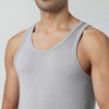 Ace Modal-Cotton Vests For Men Frost Grey - XYXX Crew