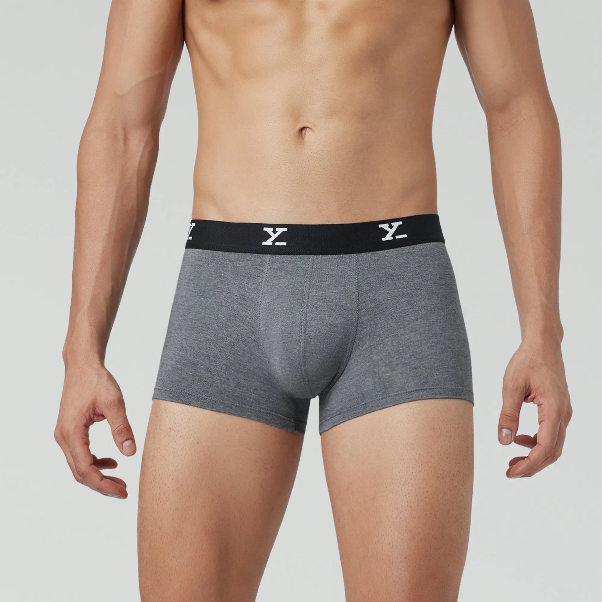 Ace Medley Modal Trunks Icy Grey - XYXX Crew