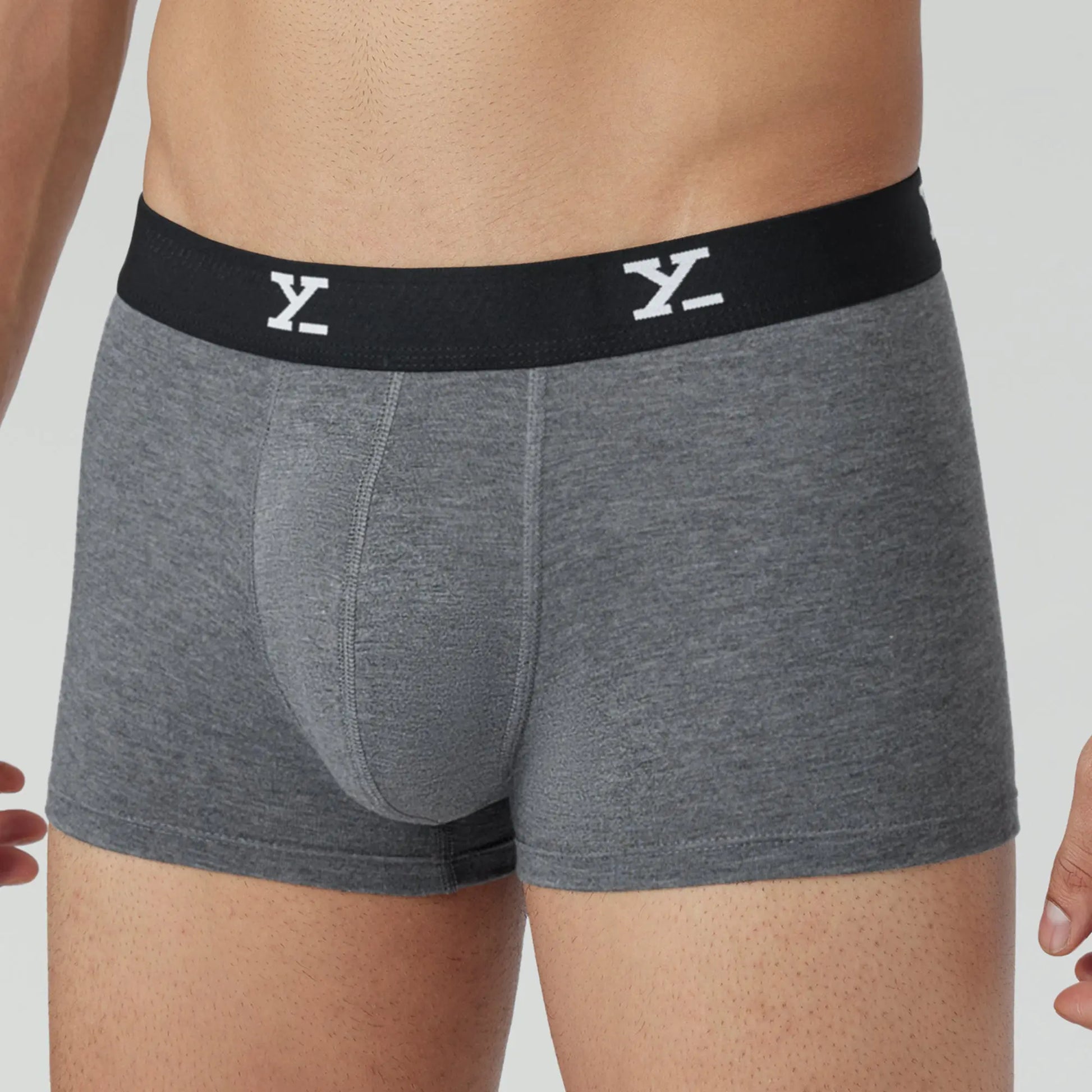 Ace Medley Modal Trunks Icy Grey - XYXX Crew