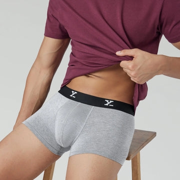Ace Medley Modal Trunks Stone Grey - XYXX Crew