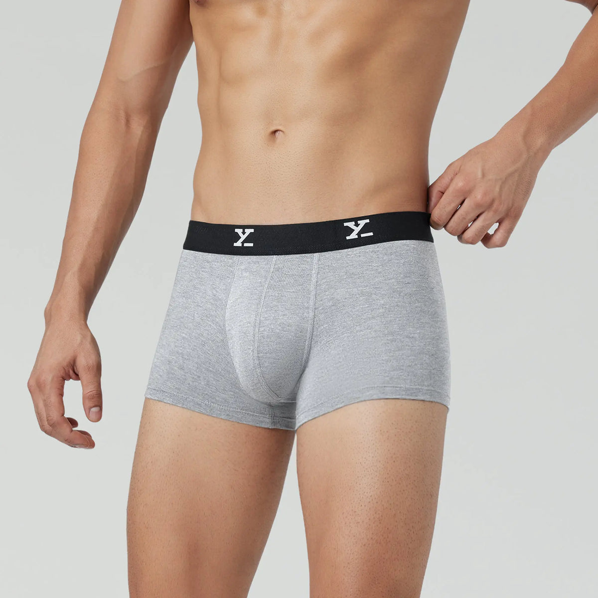 Ace Medley Modal Trunks Stone Grey - XYXX Crew