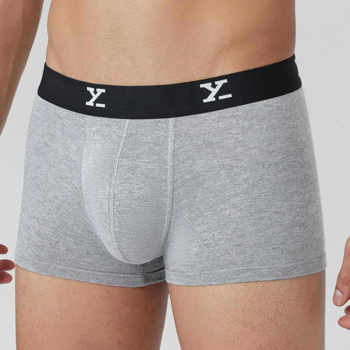 Ace Medley Modal Trunks Stone Grey - XYXX Crew