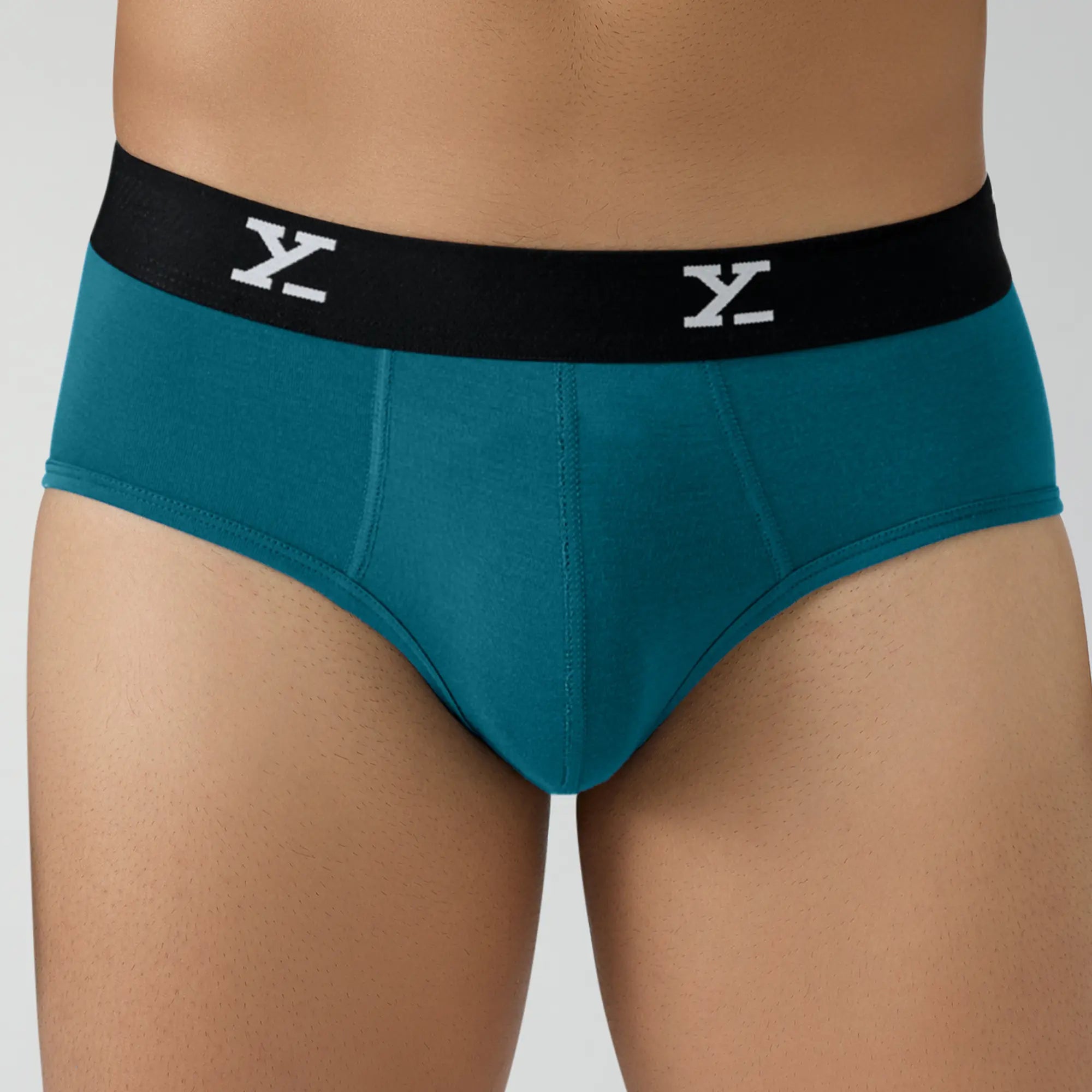 Ace Modal Briefs For Men Aqua Blue - XYXX Crew