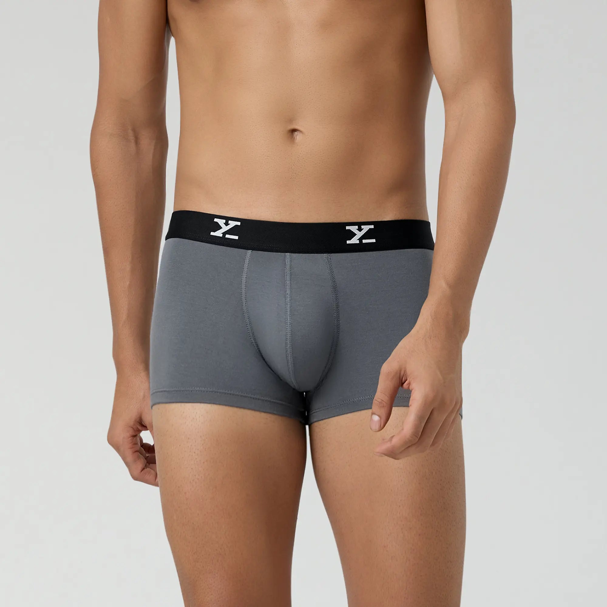 Ace Modal Trunks For Men Charcoal Grey - XYXX Crew