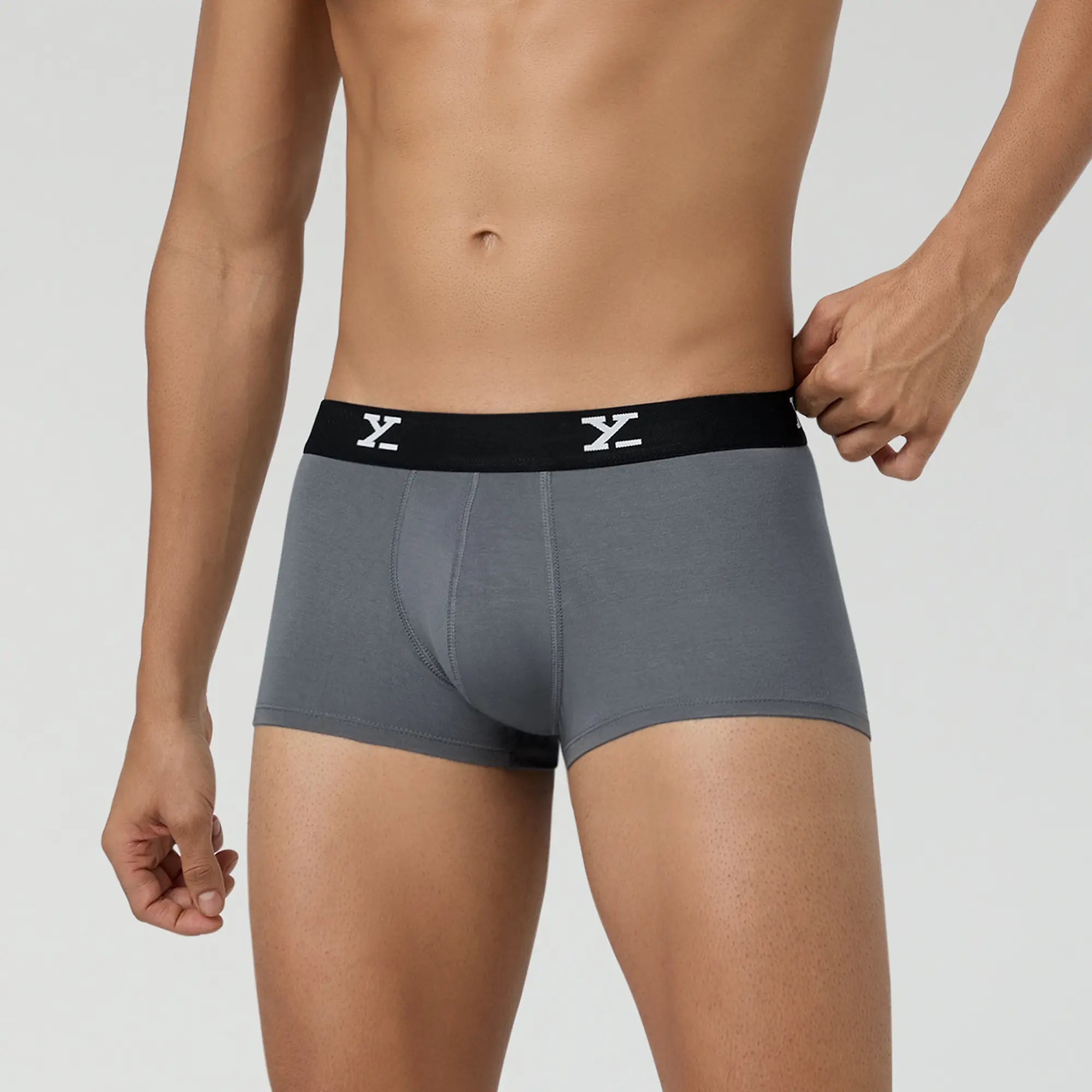 Ace Modal Trunks For Men Charcoal Grey - XYXX Crew