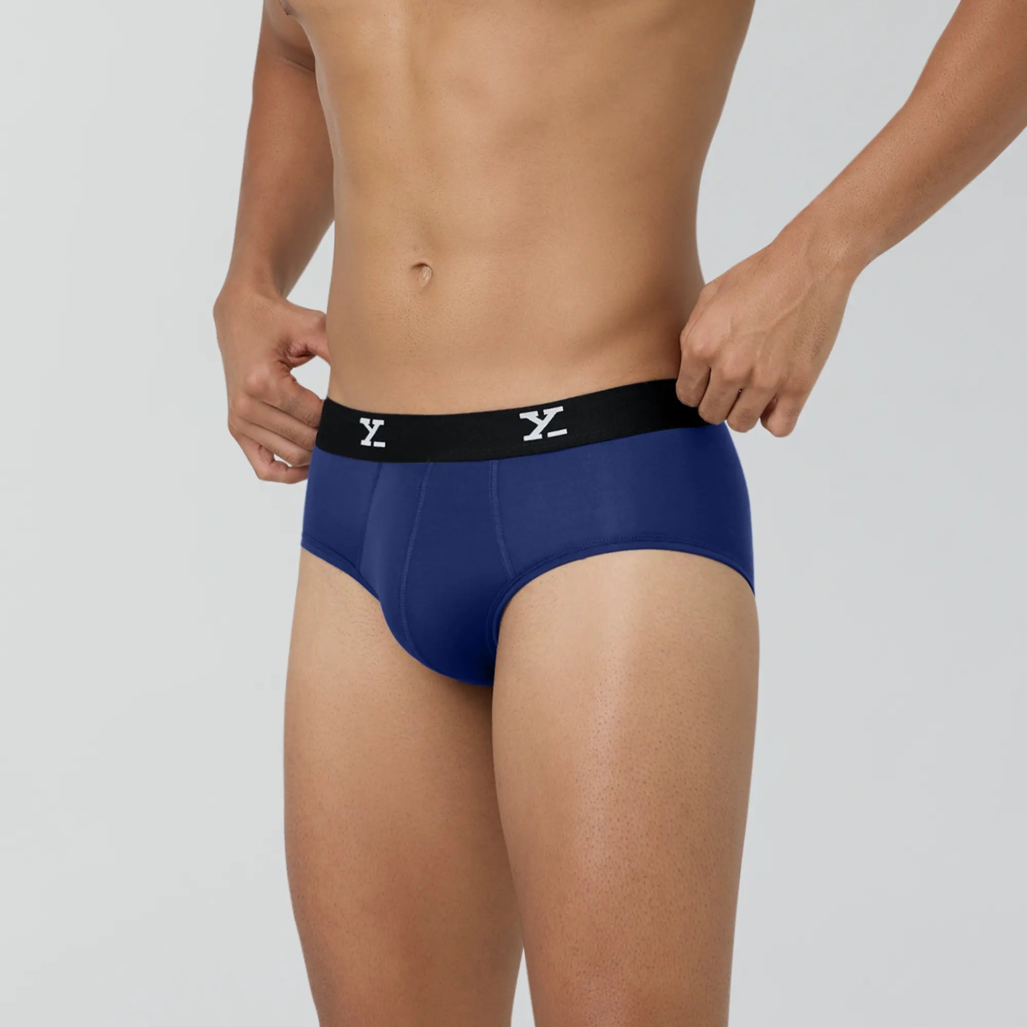 Ace Modal Briefs For Men Imperial Blue - XYXX Crew