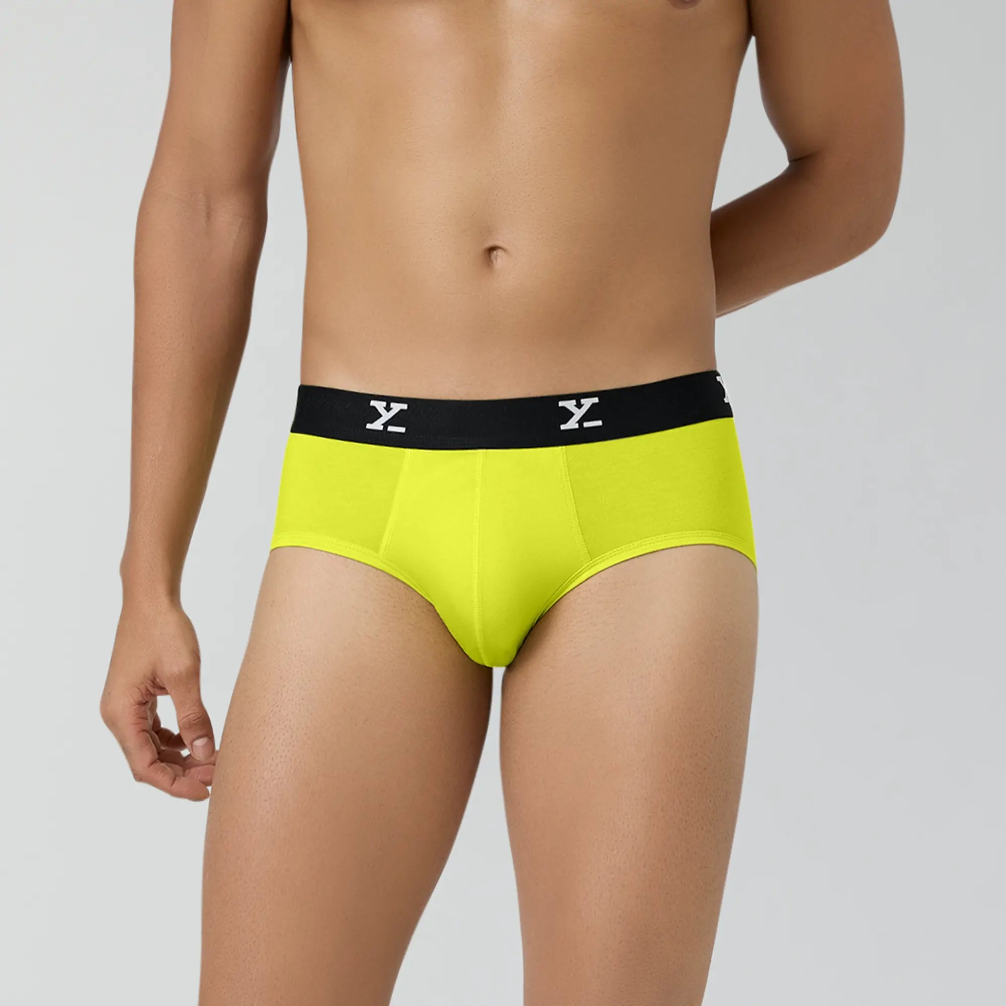 Ace Modal Briefs For Men Lime Punch - XYXX Crew