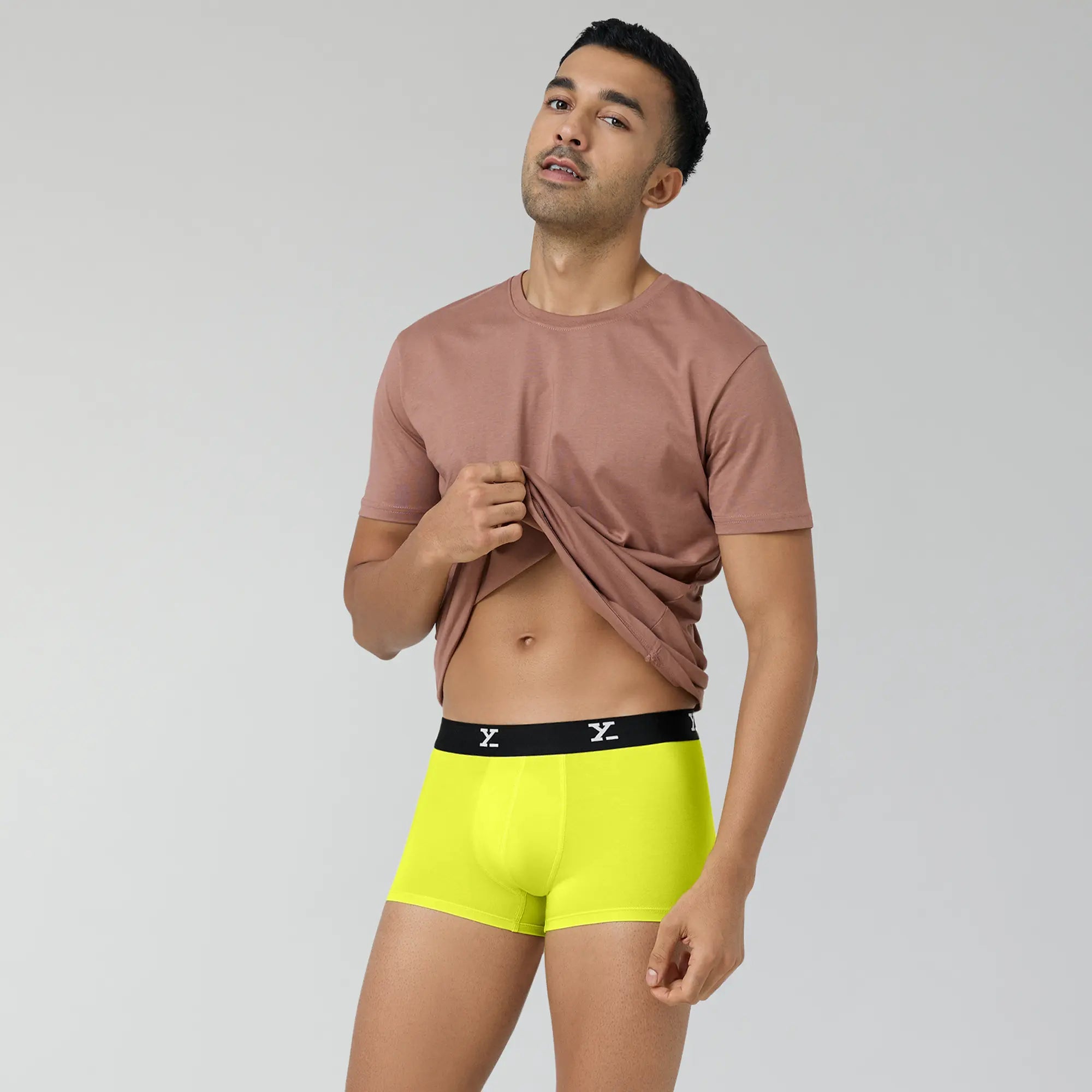 Ace Modal Trunks For Men Lime Punch - XYXX Crew